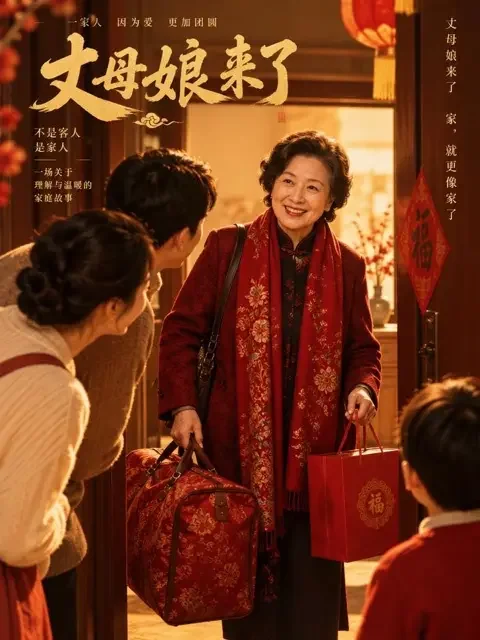婆婆来了封面